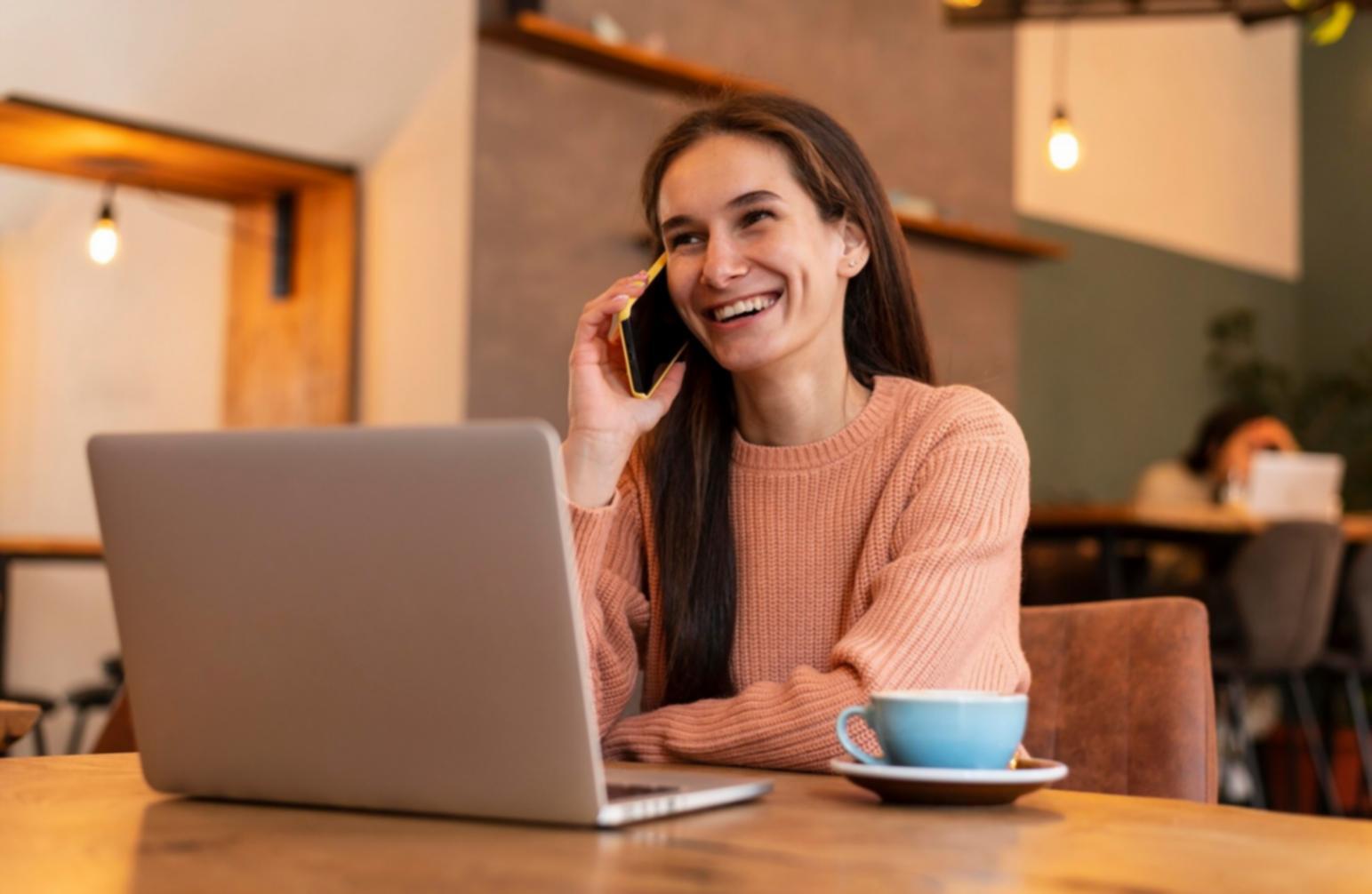 Business owner reviewing financial documents and making strategic decisions